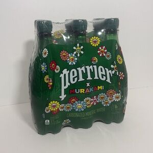 Perrier X Murakami 16.9 FL OZ Carbonated Mineral Water 6 Pack Unopened